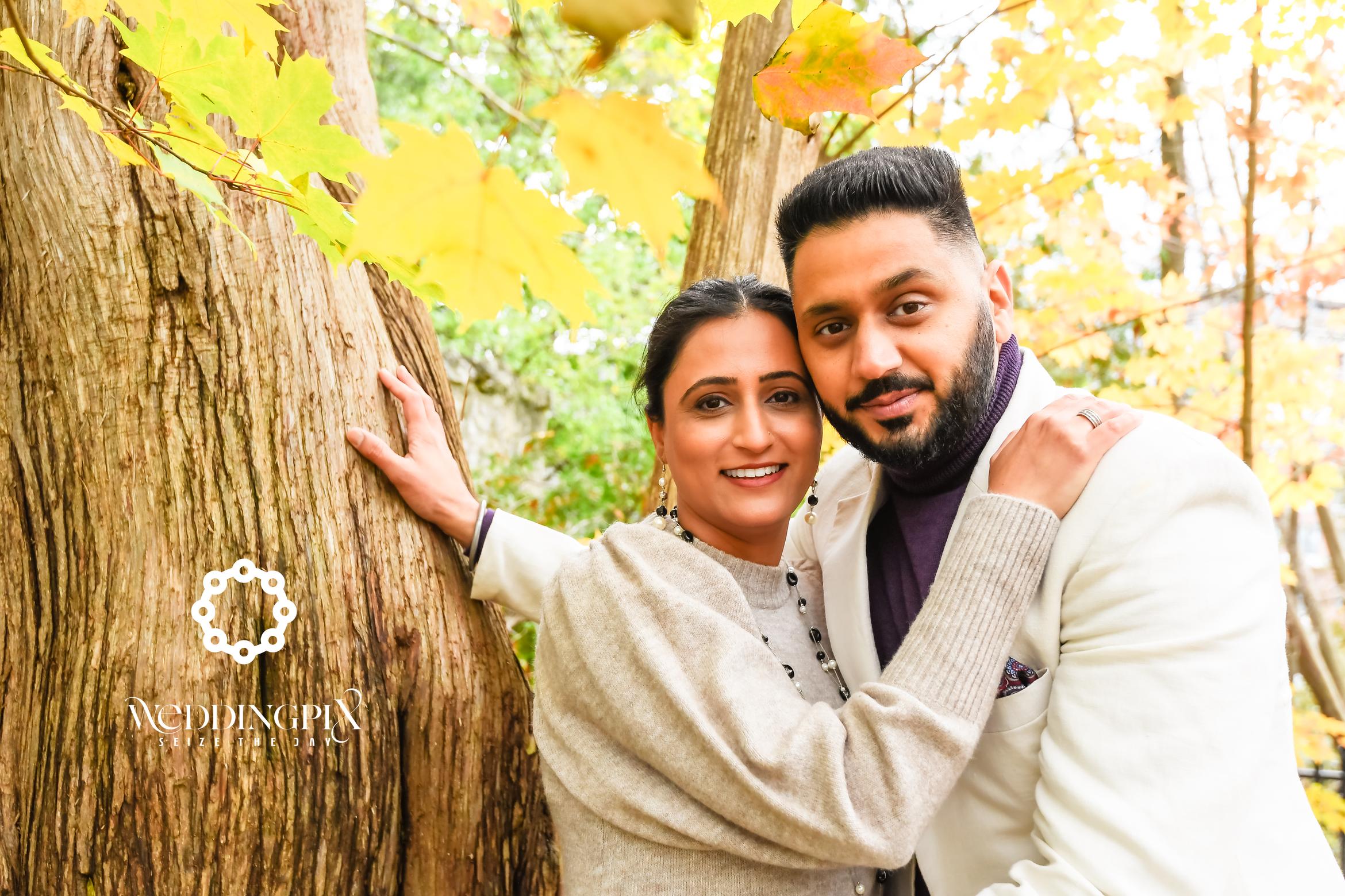 Fall couples photo shoot in Elora, Ontario.